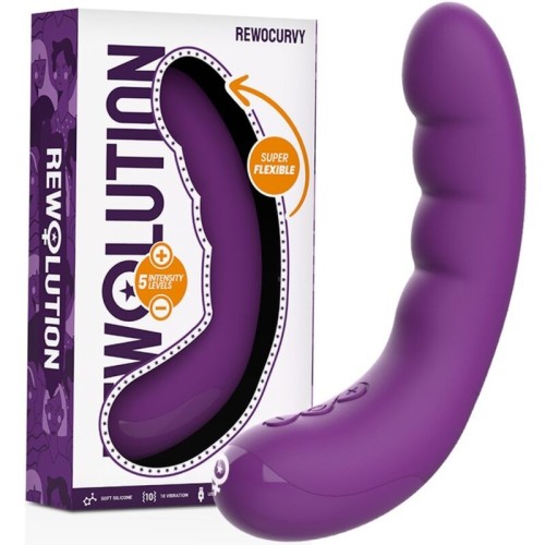 Rewocurvy Flexible Rechargeable Vibrator for Perfect Pleasure