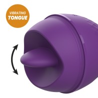 Dynamic Tongue Vibrator for Enhanced Clitoral Stimulation