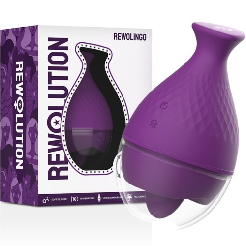 Vibrador Dinámico con Lengua para Estimulación Clitoriana Mejorada