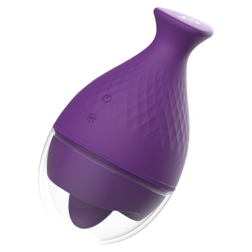 Dynamic Tongue Vibrator for Enhanced Clitoral Stimulation