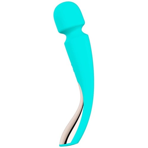 Smart Wand Medium Massager 2 Aqua Green Rechargeable