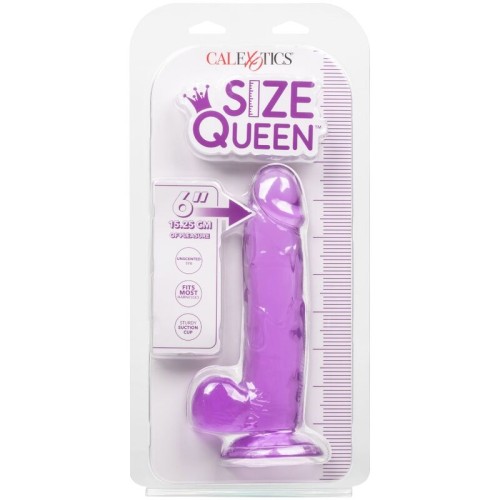 Size Queen Dildo Lila 15.3 Cm