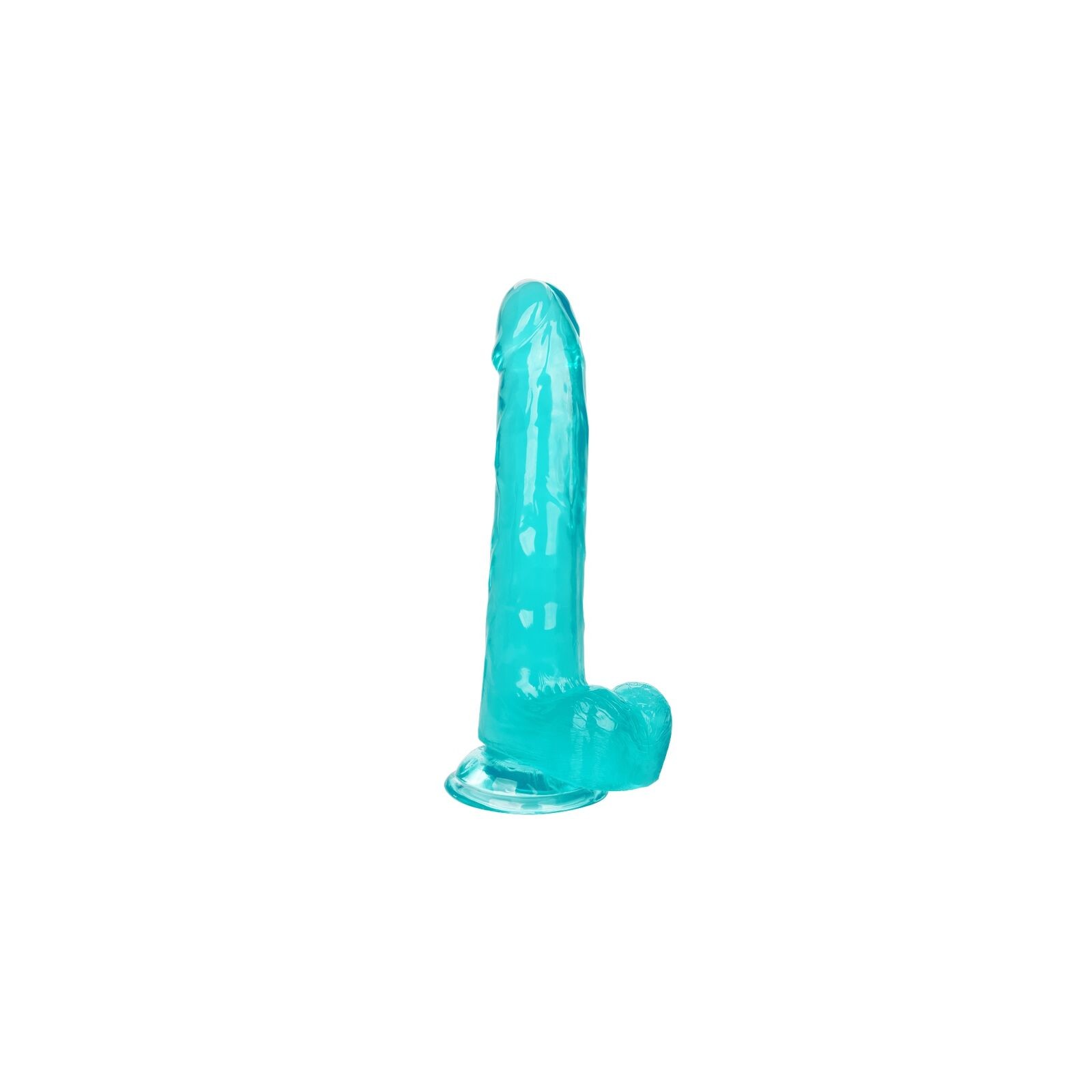 Size Queen Blue Dildo 20.3 cm