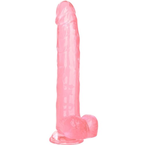 Dildo Rosa Talla Queen 25.5 cm - Diseño Realista