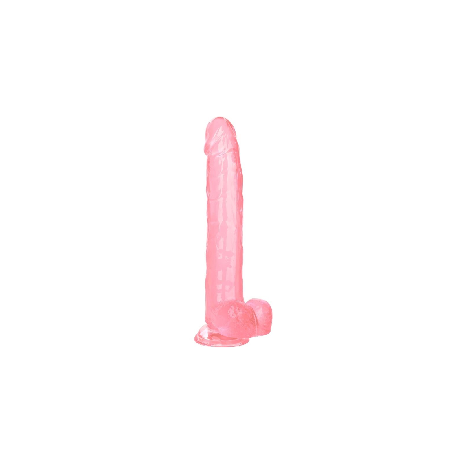 Dildo Rosa Talla Queen 25.5 cm - Diseño Realista