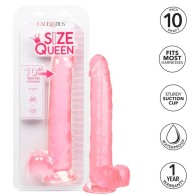 Dildo Rosa Talla Queen 25.5 cm - Diseño Realista