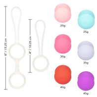 Ergonomic Interchangeable Kegel Balls Set for Pelvic Training