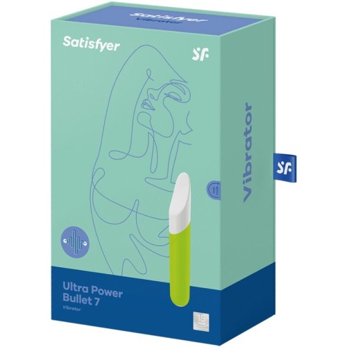 Satisfyer Ultra Power Bullet 7 Vibrator Green