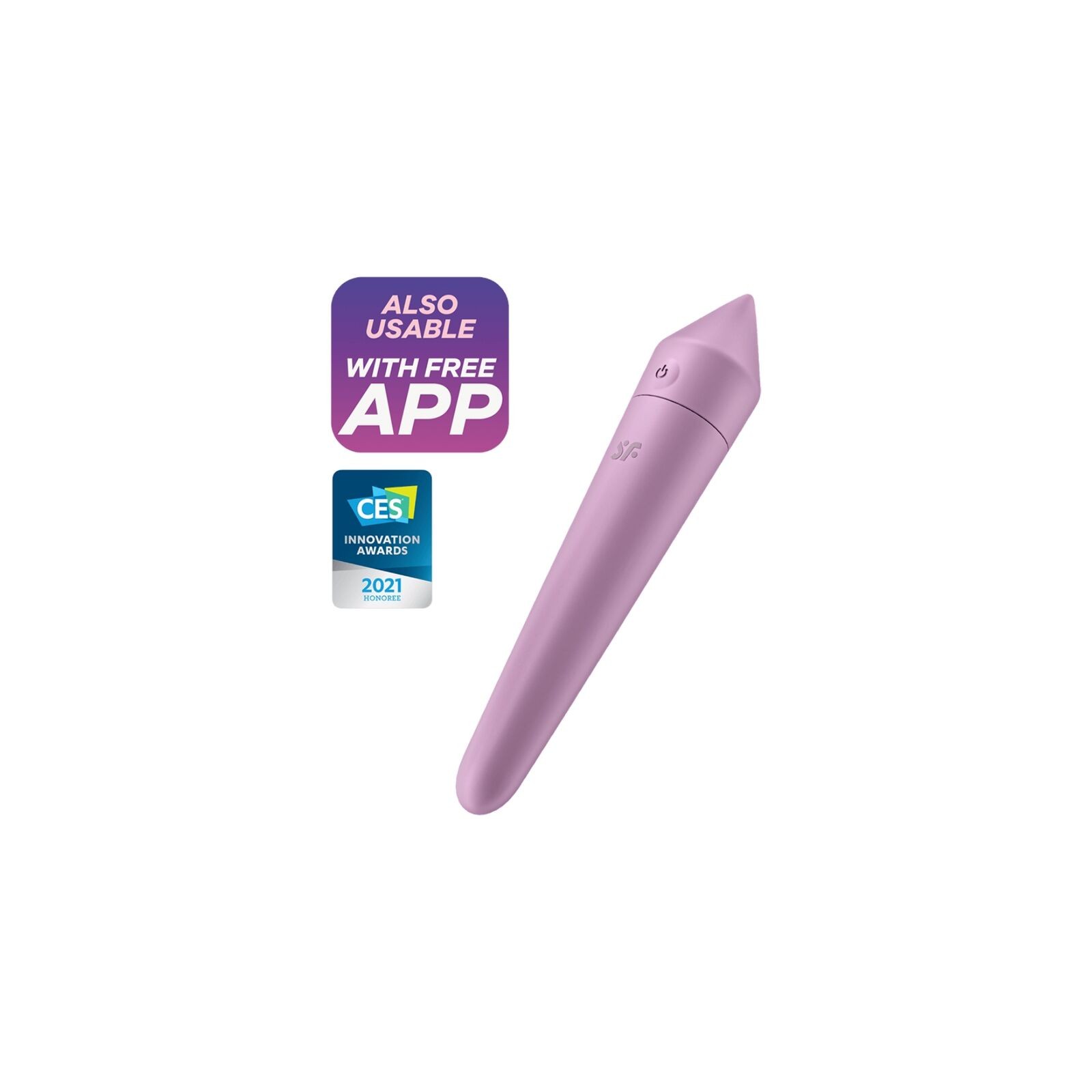 Satisfyer Ultra Power Bullet 8 - Lilac Vibrator with App Control