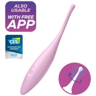 Estimulador Clítoris Satisfyer Twirling Joy Con Control por App