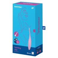 Satisfyer Twirling Joy Clitoral Stimulator with App Control