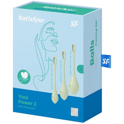 Satisfyer Yoni Power 2 Kit De Entrenamiento - Fortalece El Suelo Pélvico