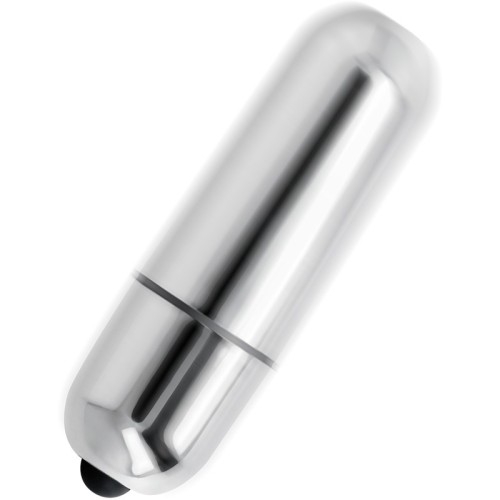 Mini Silver Vibrating Bullet | 10 Vibration Modes