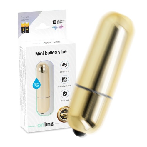 Mini Vibrating Bullet for On-the-Go Pleasure