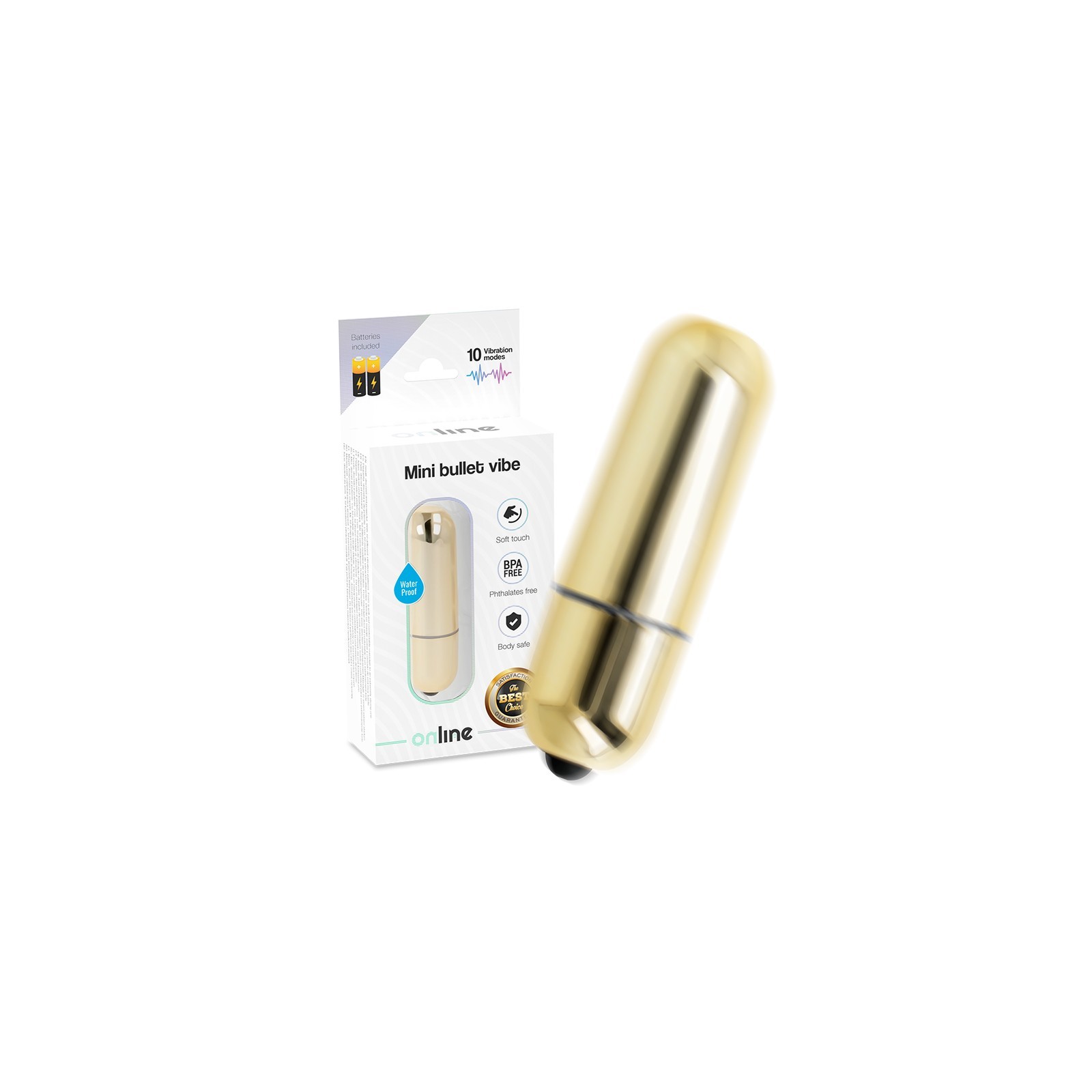 Mini Vibrating Bullet for On-the-Go Pleasure