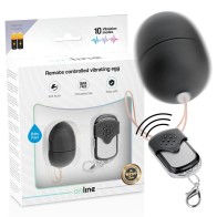 Remote Control Vibrating Egg Black - Discreet Fun