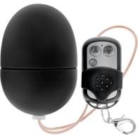 Remote Control Vibrating Egg Black - Discreet Fun