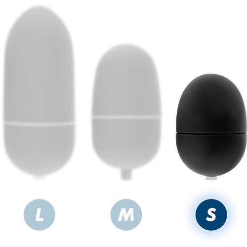 Remote Control Vibrating Egg Black - Discreet Fun