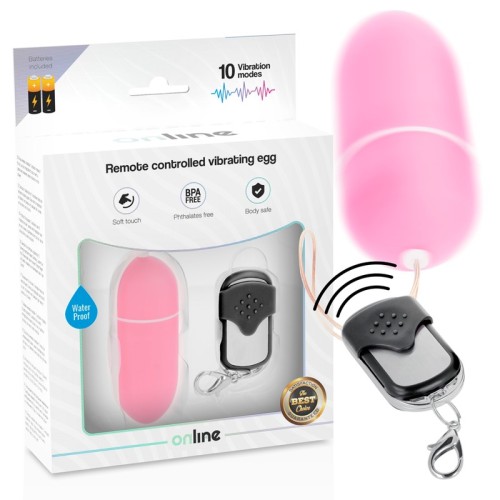 Remote Control Vibrating Egg for Discreet Pleasure