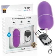 Remote Control Vibrating Egg L Lilac