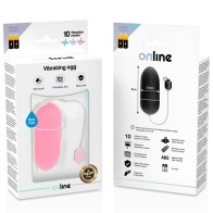 Waterproof Pink Egg Vibrator | 10 Powerful Modes