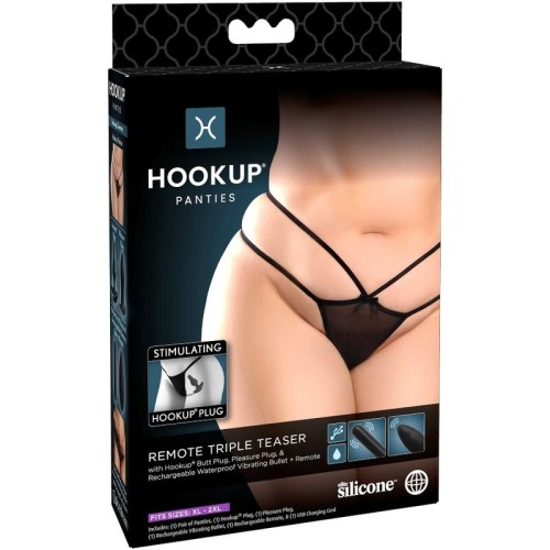 Hookup Remote Triple Teaser Panties