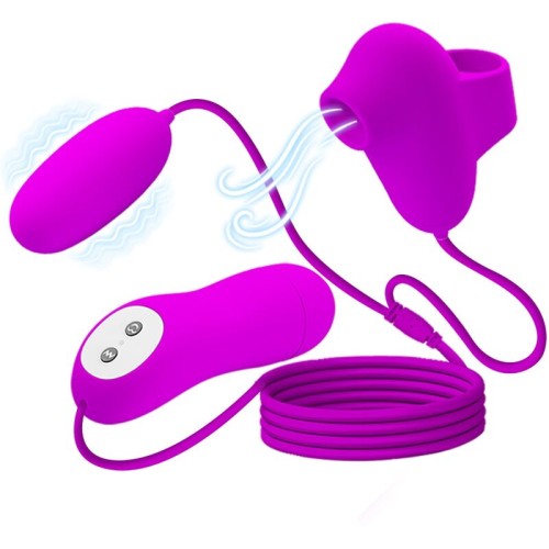 Dual Vibro-Suction Bullet for Ultimate Pleasure