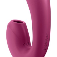 Satisfyer - Sunray Stimulator and Vibrator App Red