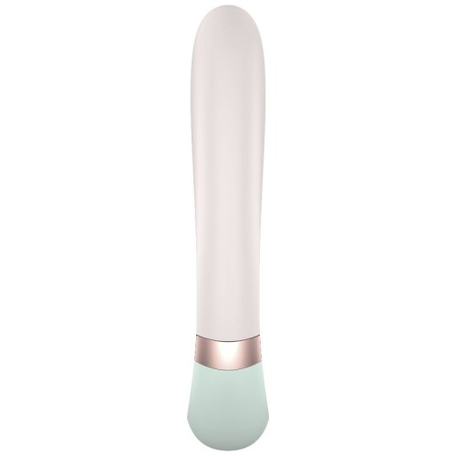 Satisfyer Heat Wave Vibrador App Blanco