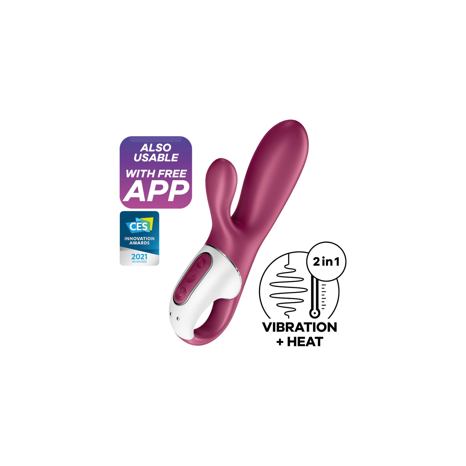 Satisfyer Hot Bunny - Intense G-Spot Vibrator