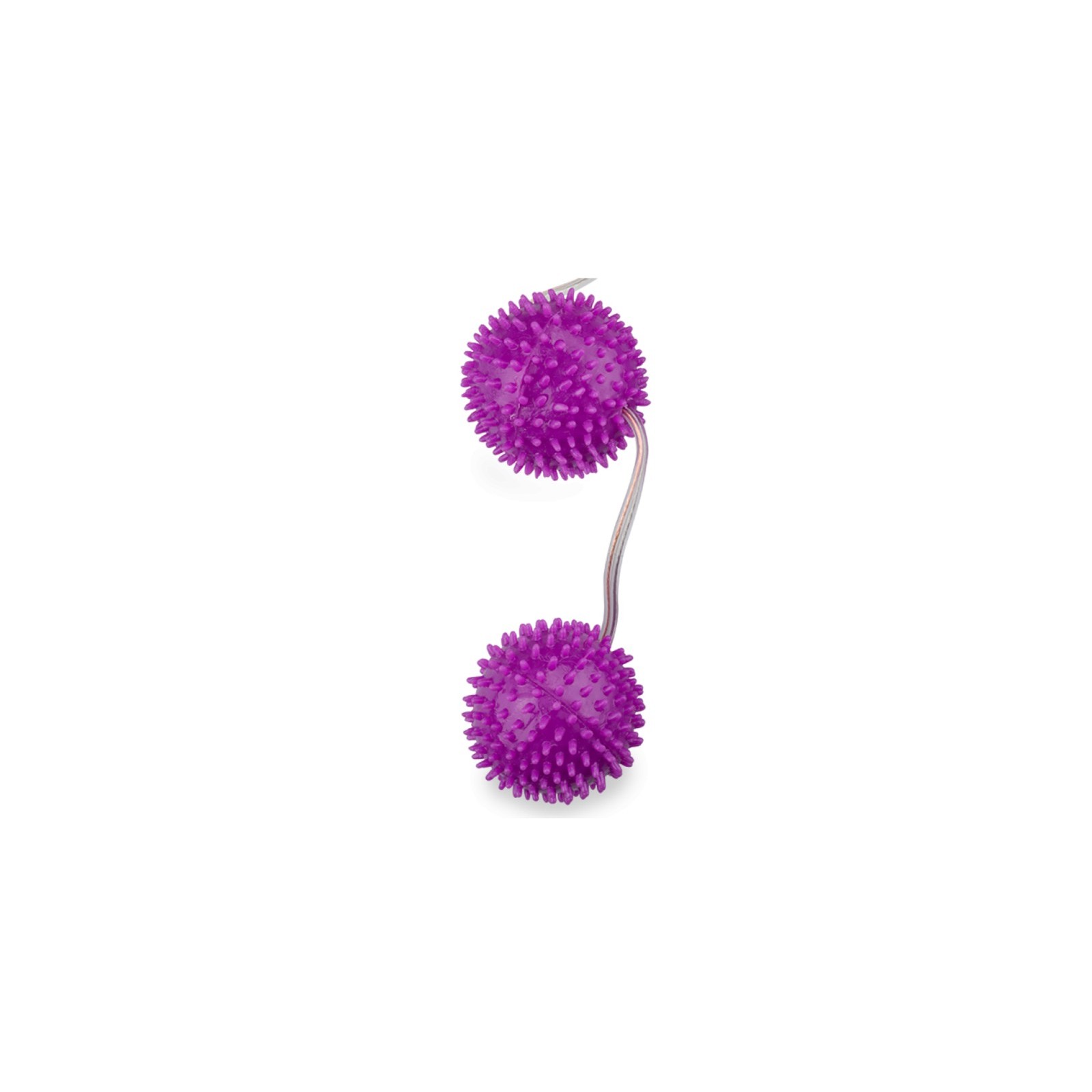 Baile - Textured Purple Pleasure Balls 3.60 cm