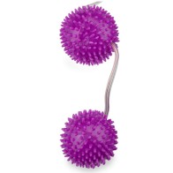 Baile - Textured Purple Pleasure Balls 3.60 cm