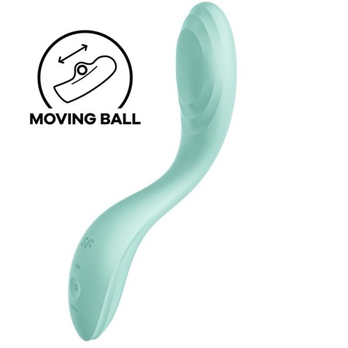 Satisfyer Rrrolling Pleasure Vibrador Punto G Verde | Placer Premium