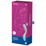 Satisfyer Rrrolling Pleasure Vibrador Punto G Verde | Placer Premium