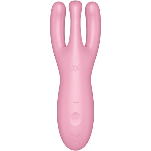 Vibrador Satisfyer Threesome 4 de Doble Acción