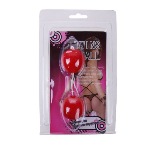 Baile - Twins Balls Bolas Chinas Rosa