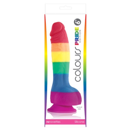 Dildo Bandera Lgbt 15 Cm - Silicona Premium