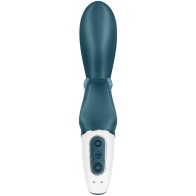 Vibrador Rabbit Hug Me Azul de Satisfyer