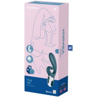 Vibrador Rabbit Hug Me Azul de Satisfyer