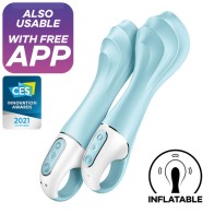 Satisfyer Air Pump Vibrator 5 Connect - Inflatable G-Spot Vibrator