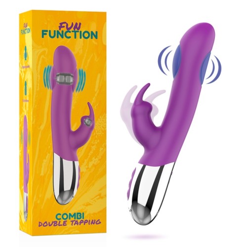 Combi Double Tapping Stimulator for Intense Pleasure