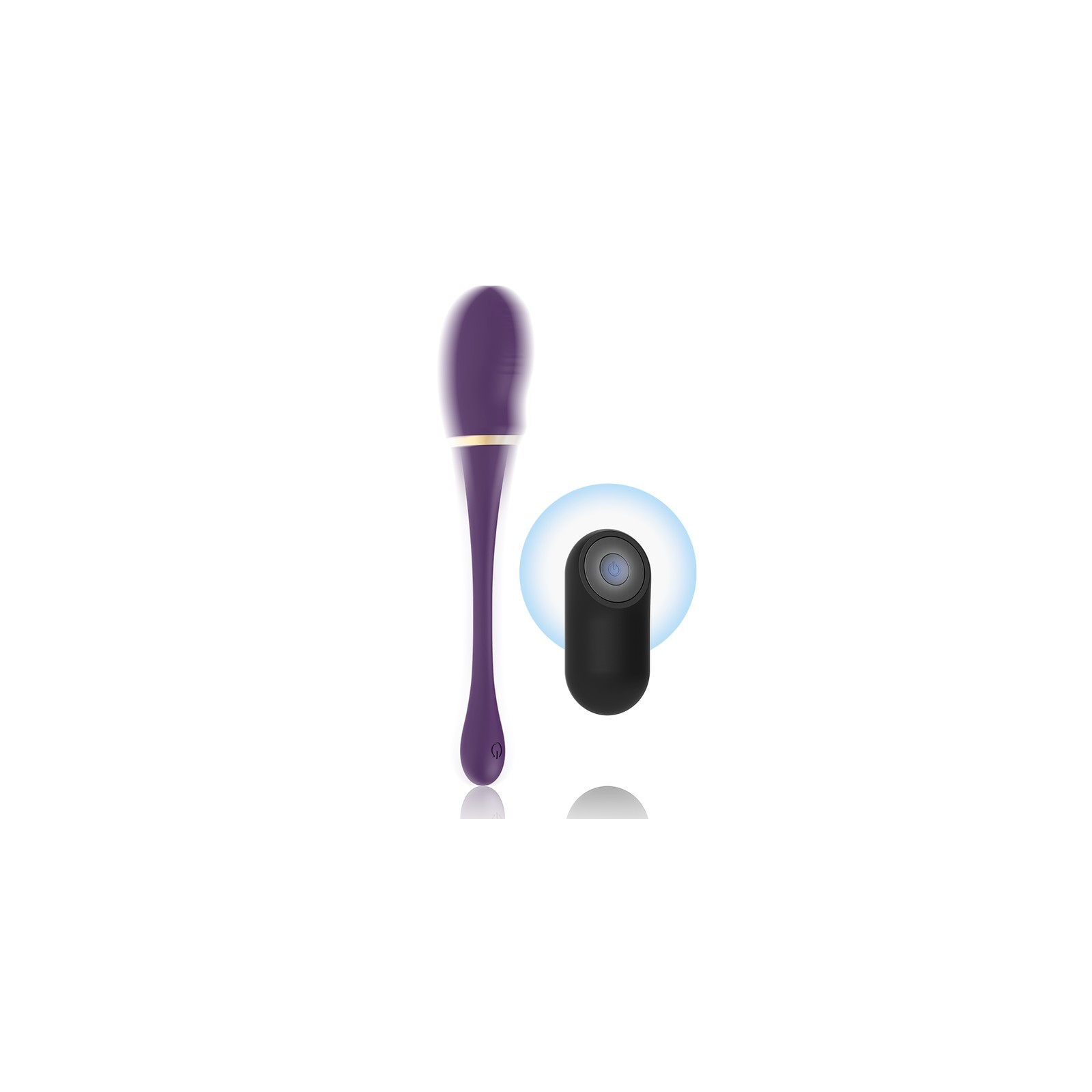 Vibrador Doble Merlin Con Control Remoto