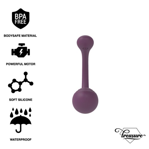 Vibrador Doble Merlin Con Control Remoto