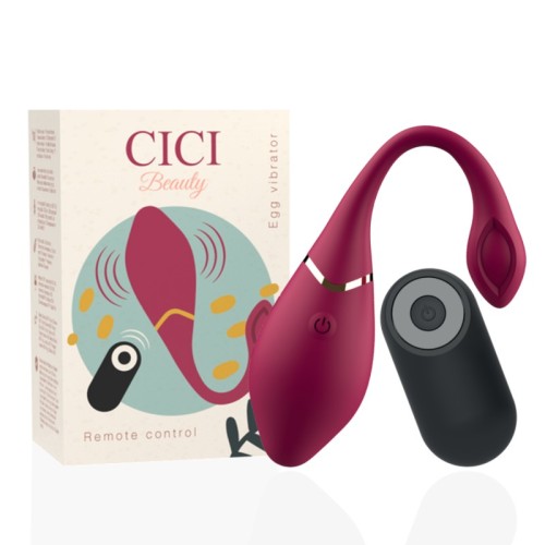 Cici Beauty Egg Vibrator Remote Control - Pleasure Innovation