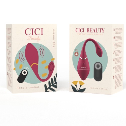 Cici Beauty Egg Vibrator Remote Control - Pleasure Innovation