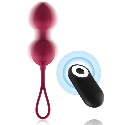 Bolas de Kegel Vibrantes de Silicona Premium con Control Remoto