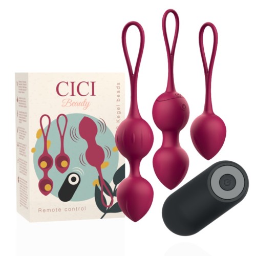 Bolas de Kegel Vibrantes de Silicona Premium con Control Remoto