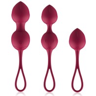 Bolas de Kegel Vibrantes de Silicona Premium con Control Remoto