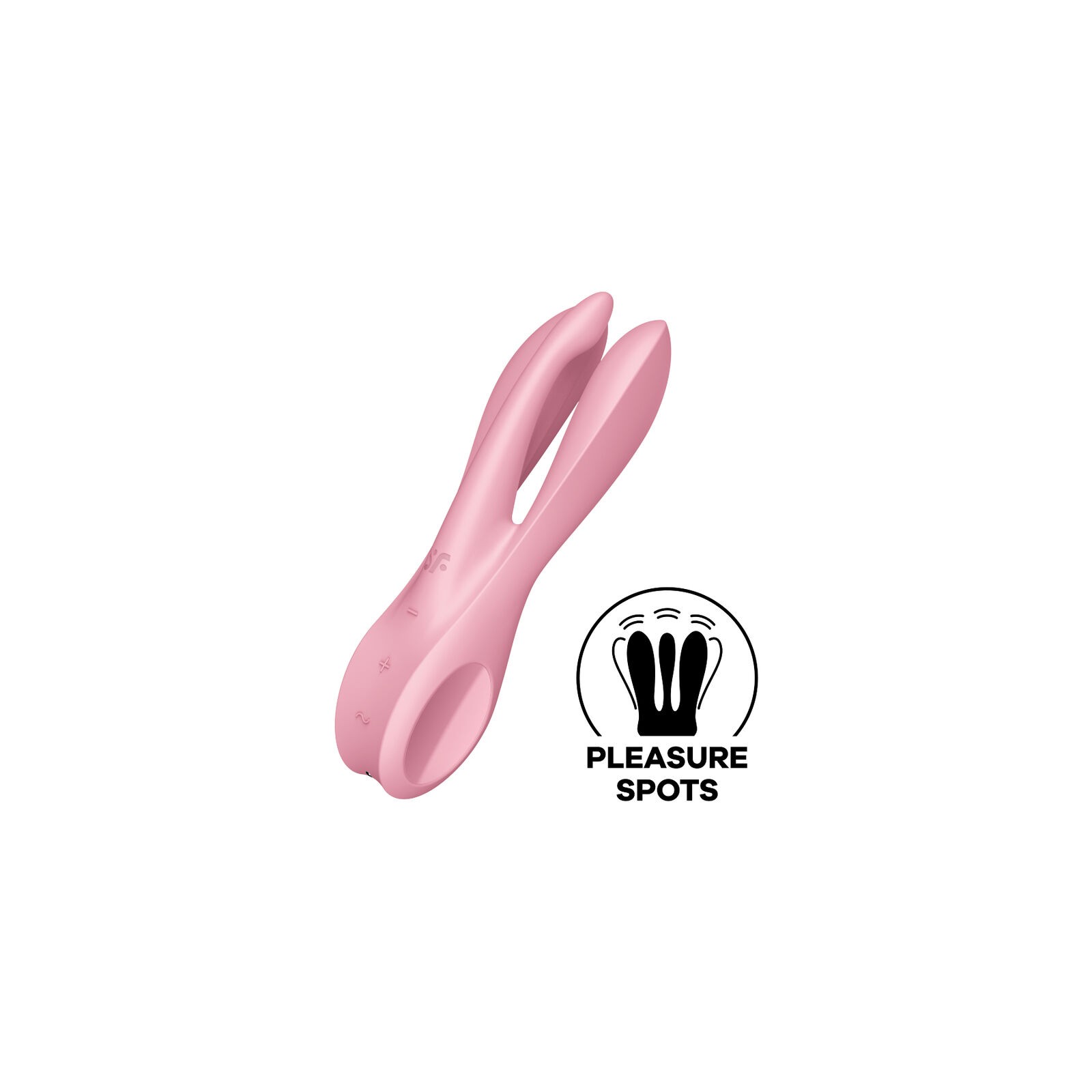 Satisfyer - Threesome 1 Vibrador Rosa - Placer Sin Limites