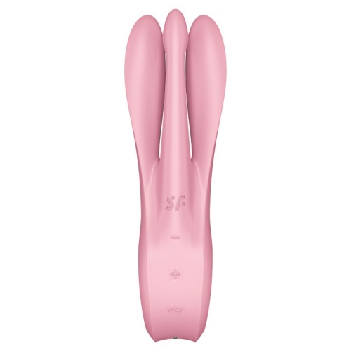 Satisfyer - Threesome 1 Vibrador Rosa - Placer Sin Limites